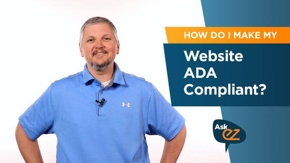 How Do I Make My Website ADA Compliant? - Ask EZ