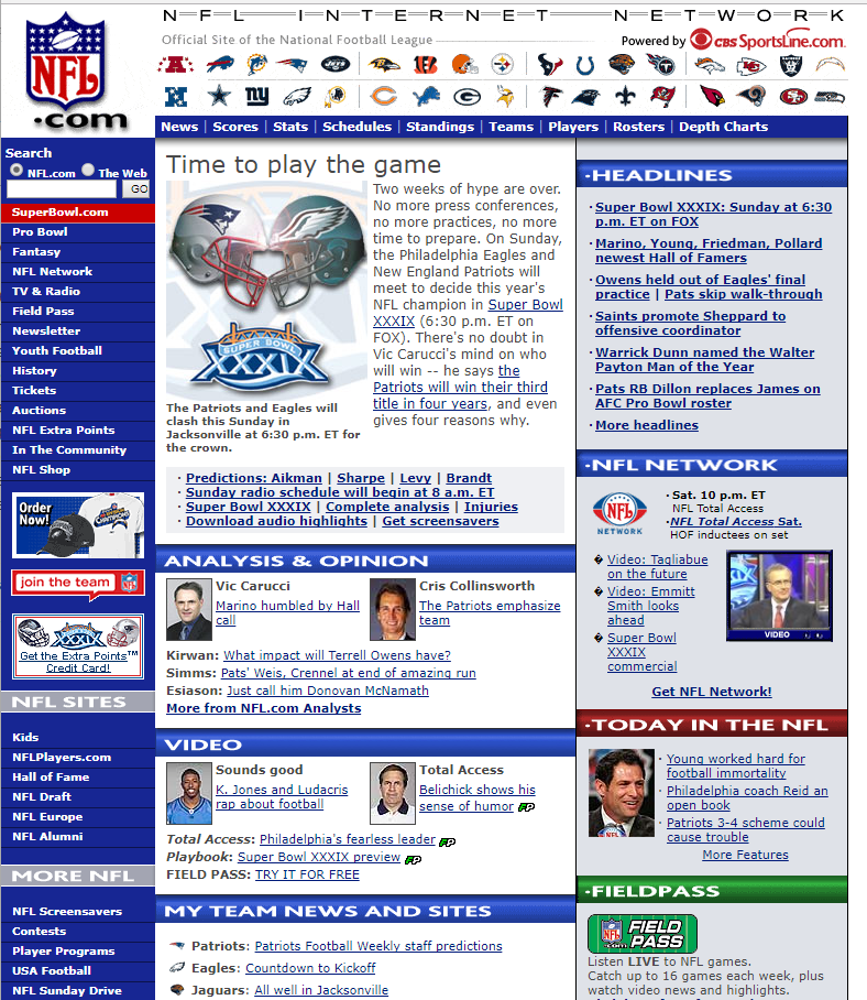 nfl website