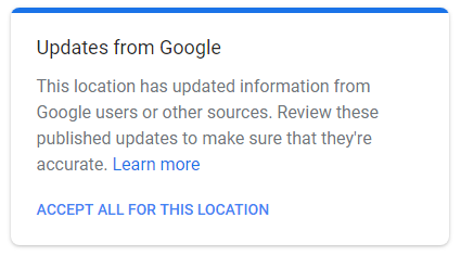 Updates from Google