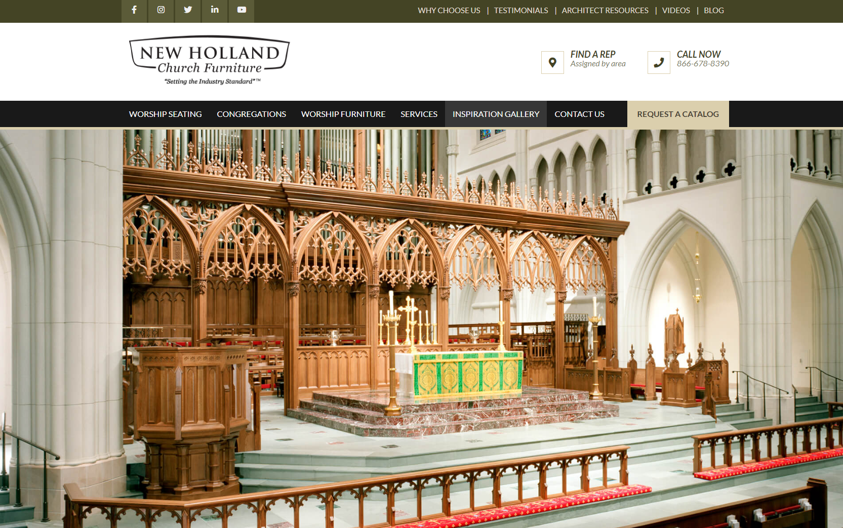 Ezmarketing Constructs New Website Design For New Holland Church